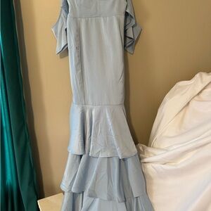 Boohoo Light Blue Dress